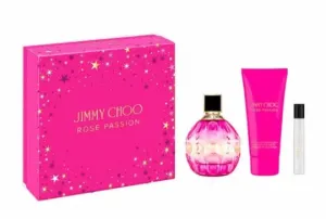 Jimmy Choo Rose Passion - EDP 100 ml + lozione corpo 100 ml + EDP 10 ml