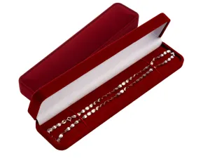 JK Box Elegante confezione regalo per bracciale o collana HB-9/A10