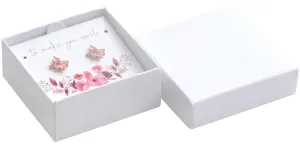 JK Box Scatola regalo per una piccola parure di gioielli GH-4 / A1 / A5