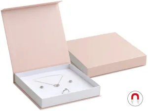 JK Box Scatola regalo rosa di carta rosa per set di gioielli VG-10/A5/A1