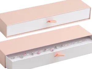 JK Box Scatola regalo rosa per bracciale DE-9/A5/A1