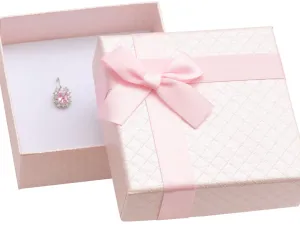 JK Box Scatola regalo rosa per gioielli AT-5/A5