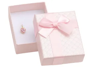 JK Box Scatola regalo rosa per gioielli AT-6/A5