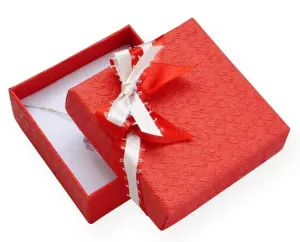 JK Box Scatola regalo rossa con fiocco GS-5/A7 #514582
