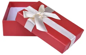 JK Box Scatola regalo rossa per set di gioielli AP-6/A10