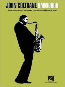 John Coltrane Omnibook Clarinet, Saxophone, etc Spartito