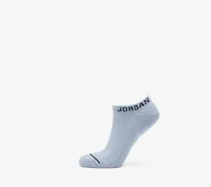 Jordan Everyday Max No Show Socks 3-Pack Black/ White/ Wolf Grey