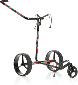 Jucad Carbon 3-Wheel Camouflage Trolley manuale golf
