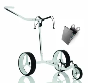 Jucad Carbon 3-Wheel SET White/Black Trolley manuale golf