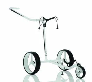 Jucad Carbon 3-Wheel White/Black Trolley manuale golf