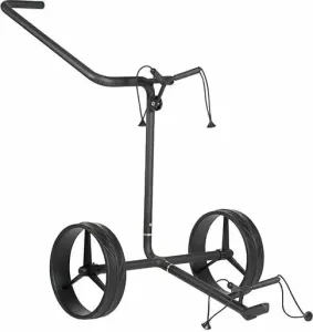 Jucad Carbon Shadow 2-Wheel Matt Black Trolley manuale golf