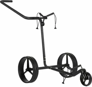 Jucad Carbon Shadow 3-Wheel Matt Black Trolley manuale golf