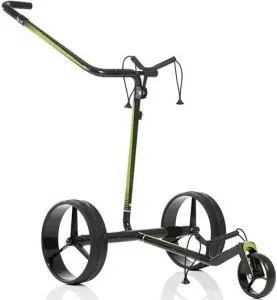 Jucad Carbon Travel 2.0 Black/Green Trolley elettrico golf