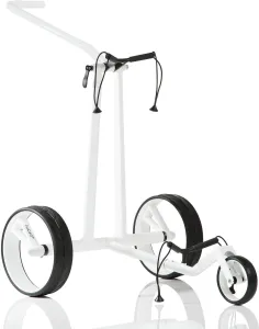 Jucad Phantom 3-Wheel White Trolley manuale golf