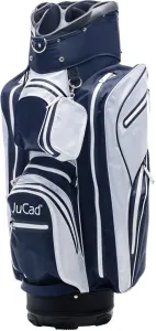 Jucad Aquastop White/Blue Borsa da golf Cart Bag