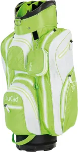 Jucad Aquastop White/Green Borsa da golf Cart Bag