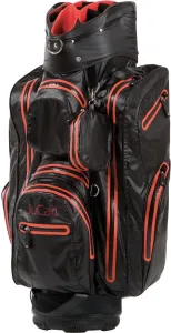 Jucad Aquastop Black/Red Borsa da golf Cart Bag