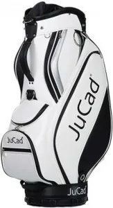 Jucad Pro White/Black Borsa da golf Cart Bag