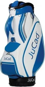 Jucad Pro Blue/White Borsa da golf Cart Bag