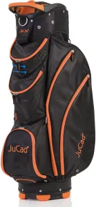 Jucad Spirit Black/Zipper Orange Borsa da golf Cart Bag