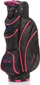 Jucad Spirit Black/Zipper Pink Borsa da golf Cart Bag