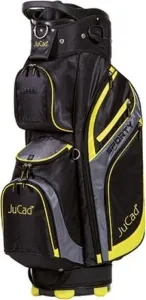 Jucad Sporty Black/Yellow Borsa da golf Cart Bag