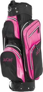 Jucad Junior Black/White/Pink Borsa da golf Cart Bag #2004042