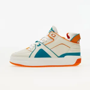 Just Don Courtside Tennis MID JD2 Off-white/ Orange/ Turquoise #214146