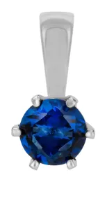 JVD Ciondolo in argento con zircone blu SVLP0685XH2M100