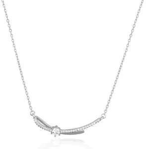 JVD Elegante collana in argento con zirconi SVLN0446XH2BI45
