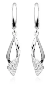JVD Eleganti orecchini lunghi in argento SVLE0352SH8BI00