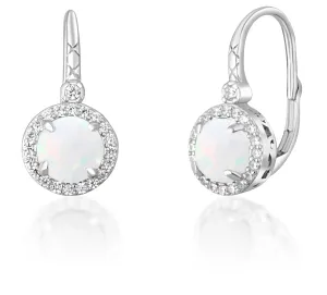 JVD Incantevoli orecchini in argento con opali bianchi SVLE0412SH2O100