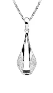 JVD Intramontabile pendente in argento con zirconi SVLP0263SH8BI00