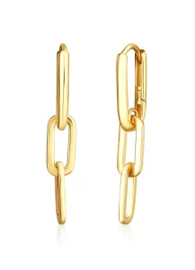 JVD Moderni orecchini pendenti placcati oro SVLE0583SJ4GO02