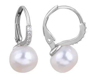 JVD Orecchini affascinanti di perle con zirconi SVLE0874XH2P100