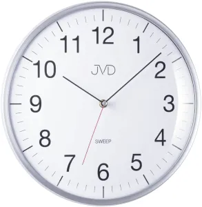 JVD Orologio da parete con funzionamento silenzioso HA16 White