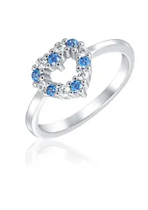 JVD Romantico anello in argento con zirconi SVLR0434SH2BM 53 mm