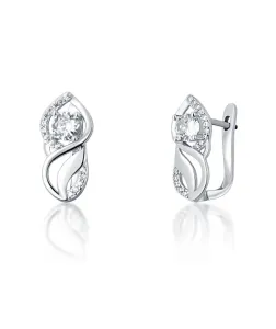 JVD Splendidi orecchini in argento con zirconi SVLE1390XF6BI00