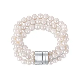 JwL Luxury Pearls Bracciale con vere perle bianche JL0668