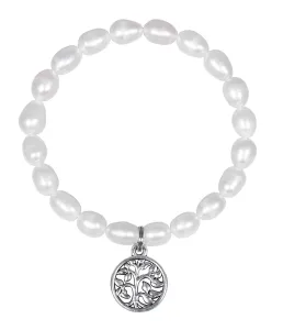 JwL Luxury Pearls Bracciale di perle Albero della Vita JL0549