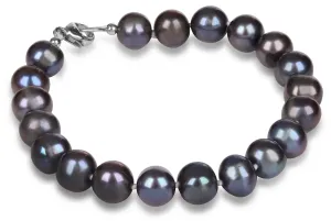 JwL Luxury Pearls Bracciale di vere perle blu JL0360