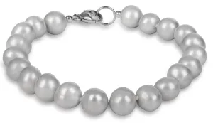 JwL Luxury Pearls Bracciale di vere perle grigie JL0359