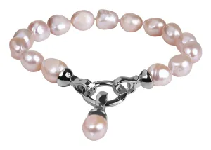 JwL Luxury Pearls Bracciale di vere perle rosa JL0556