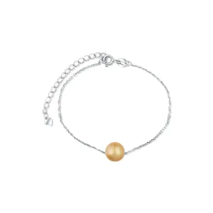 JwL Luxury Pearls Bracciale in argento con perla dorata del Pacifico del Sud JL0728