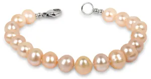 JwL Luxury Pearls Bracciale in vere perle color salmone JL0142