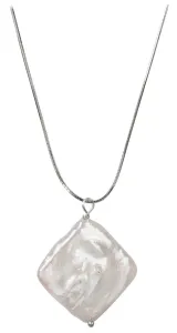 JwL Luxury Pearls Collana in argento con vera perla JL0392(catena, ciondolo)