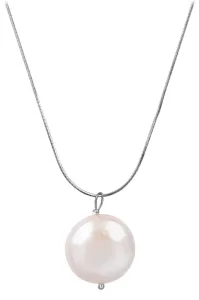 JwL Luxury Pearls Collana in argento con vera perla JL0404(catena, ciondolo)
