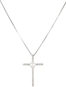 JwL Luxury Pearls Collana in argento con vera perla JL0455(catena, ciondolo)