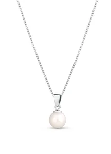 JwL Luxury Pearls Collana in argento con vera perla JL0834 (catena, pendente)
