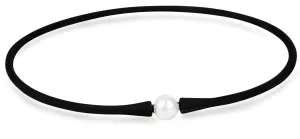 JwL Luxury Pearls Collana sportiva nera con perla JL0345